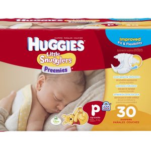 Huggies® Preemie Diaper Packs, 180/Case