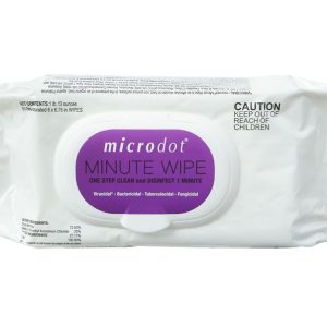 Microdot® Flow Pack Minute Wipes