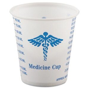 Graduated Paper Medicine Cups, 3 oz.