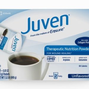 Juven Therapeutic Nutrition Powder, Arginine/Glutamine Supplement, Unflavored, .81 oz. Packets, 30/Box