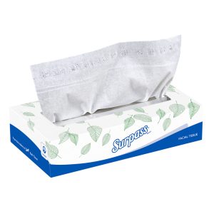 Surpass Facial Tissue Box