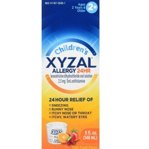 Xyzal Children's 24HR 5 mL Liquid, 5 Oz.