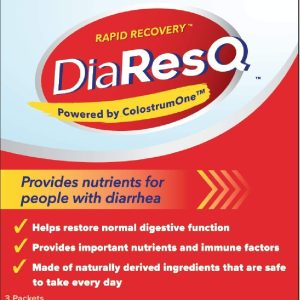 DiaResQ Adult's Rapid Recovery, Vanilla Flavor, 3 Packets/Box