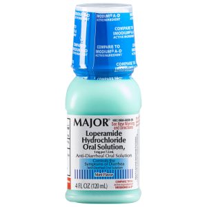 Loperamide Anti-Diarrheal Oral Solution - 1mg/7.5ml, 120ml/Bottle