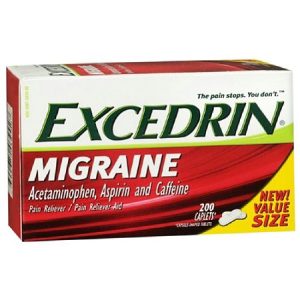 Excedrin Migraine Relief Caplets, 200/Bottle